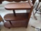 Mahogany homemade three-tier stand