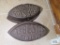 Antique asbestos sad iron bases