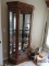Lighted curio, first floor