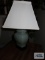 Green table lamp
