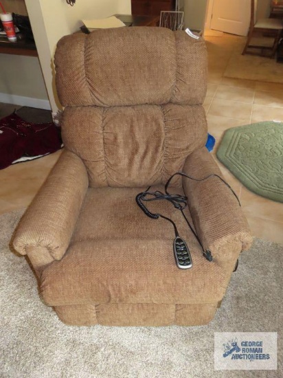 La-Z-Boy brown power rocker recliner
