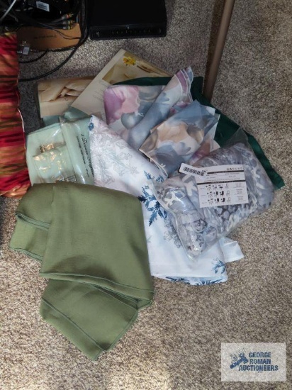 Assorted table linens