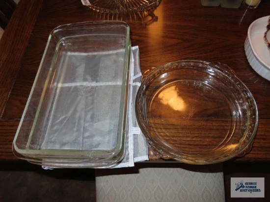 Pyrex baking dishes