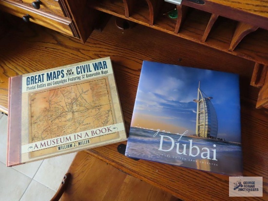 Images of Dubai and Great Maps of the Civil War books