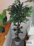 Artificial tree approximately 6 ft tall