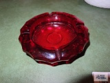 Coin glass ashtray