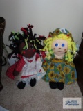 Two Gambina dolls, Ninkie and Penny