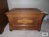 Small wooden chest