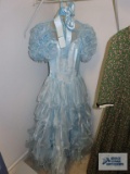 Pale blue elegant dress (ball gown) size eight
