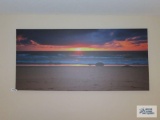 Large sunset print 28 inches by 60 inches.