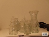 Variety of vases and canisters