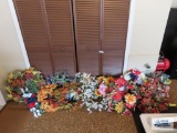 Large amount of floral wreaths