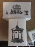 Department 56, Tending the New Calves and Town Square Gazebo