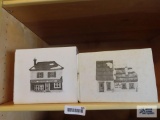 Department 56, Dickens Village Series, The Cottage of Bob Cratchit and Tiny Tim and Scrooge and