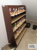 Five shelf book/display case