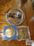 Arch A. Moore Jr. Commemorative medals.