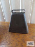 Antique metal cowbell