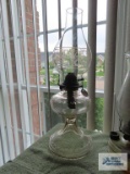Antique oil lamp