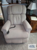 La-Z-Boy tan power rocker recliner