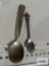 Rolex Lucerne collectors spoon and Spaghetti Os advertising spoon. Both are silverplate.