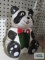 Weiss panda bear cookie jar. made in Brazil