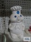 Pillsbury Doughboy cookie jar made by Benjamin and Medwin Inc. 1988 the Pillsbury Co. made in