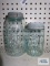 Antique canning jars. Mason's patent November 30th 1858