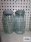 AQntique canning jars. Mason's patent November 30th 1858