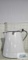 Antique enamelware kettle