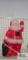 Plastic molded outdoor Santa Claus figurine, made by Sun Hill Industries