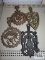 Cast iron and metal trivets