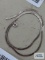 Silver colored herringbone chain, marked 925 Italy.