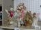 Variety of angel figurines