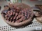 Basket with pine cones
