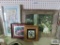 Floral prints and frames