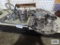 Variety of silver plate and stainless steel pieces