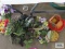 Assortment of florals, seasonal decorations and etc