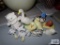 Variety of small and miniature figurines