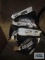 Two pairs of Bauer ice skates. No sizes