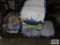 Large assortment of table linens