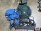 Kelty hiking bag and green hiking bag