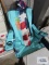 Patriotic camping chair and beach chair