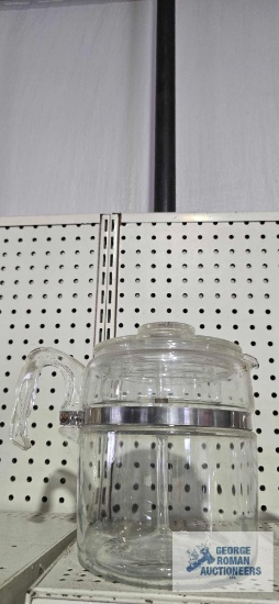 Vintage glass percolator