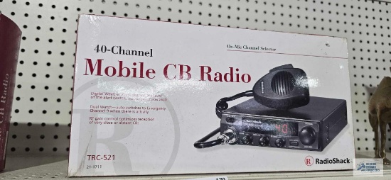 Radio Shack 40 channel mobile CB radio, new in box