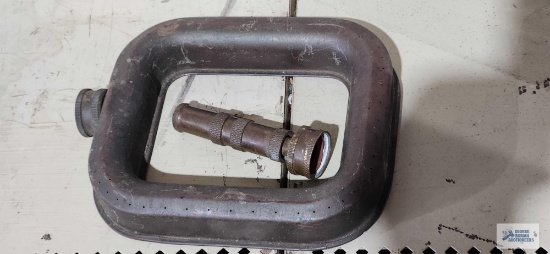 Antique sprinkler and nozzle