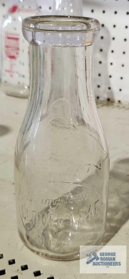Cloverleaf Dairy Co. milk bottle
