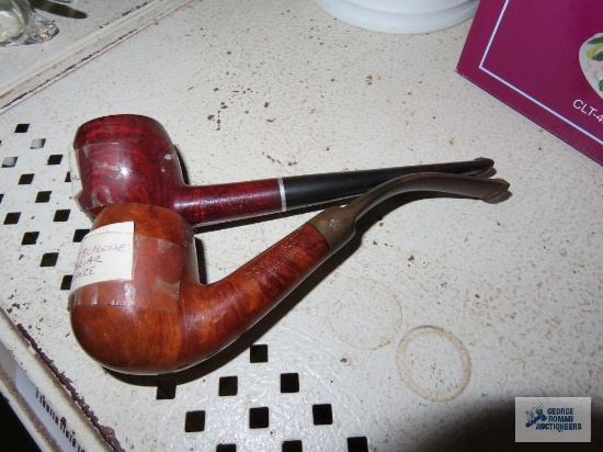 Royal Ascot Supreme Algerian Breyer tobacco pipe made in France and Custom Smokemaster genuine