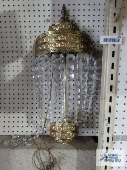 French provincial style metal wall lamp