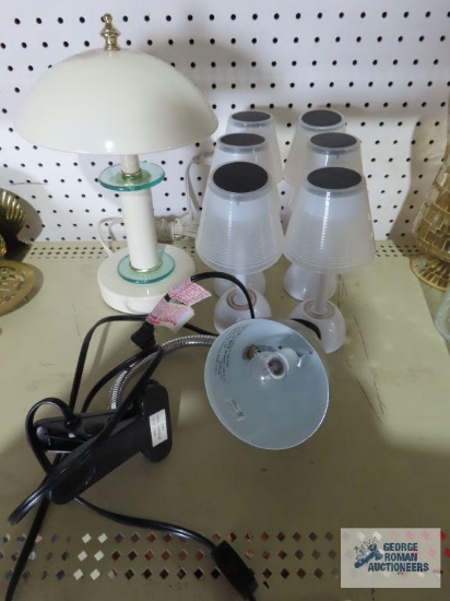 Assortment of lamps