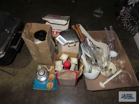 Ice grinder, hot pot, kitchen utensils, and etc